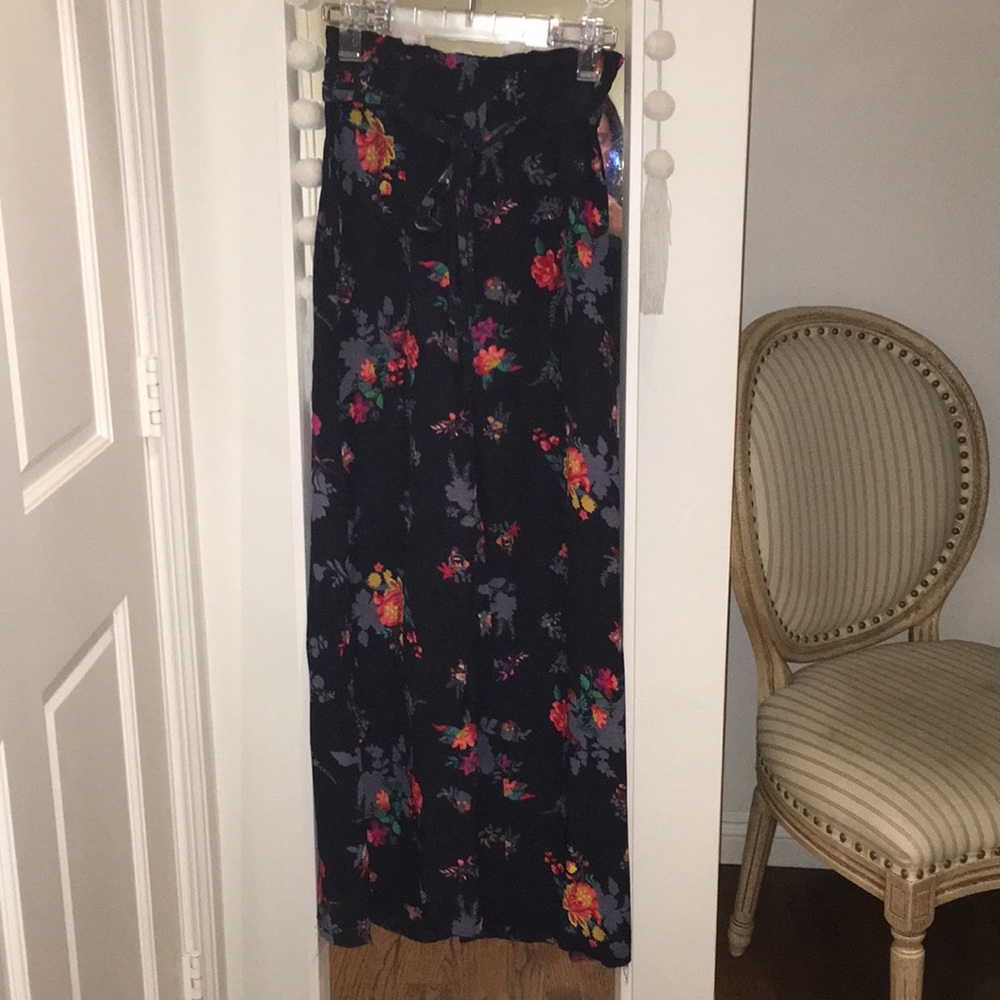 Free People Floral Flare pants